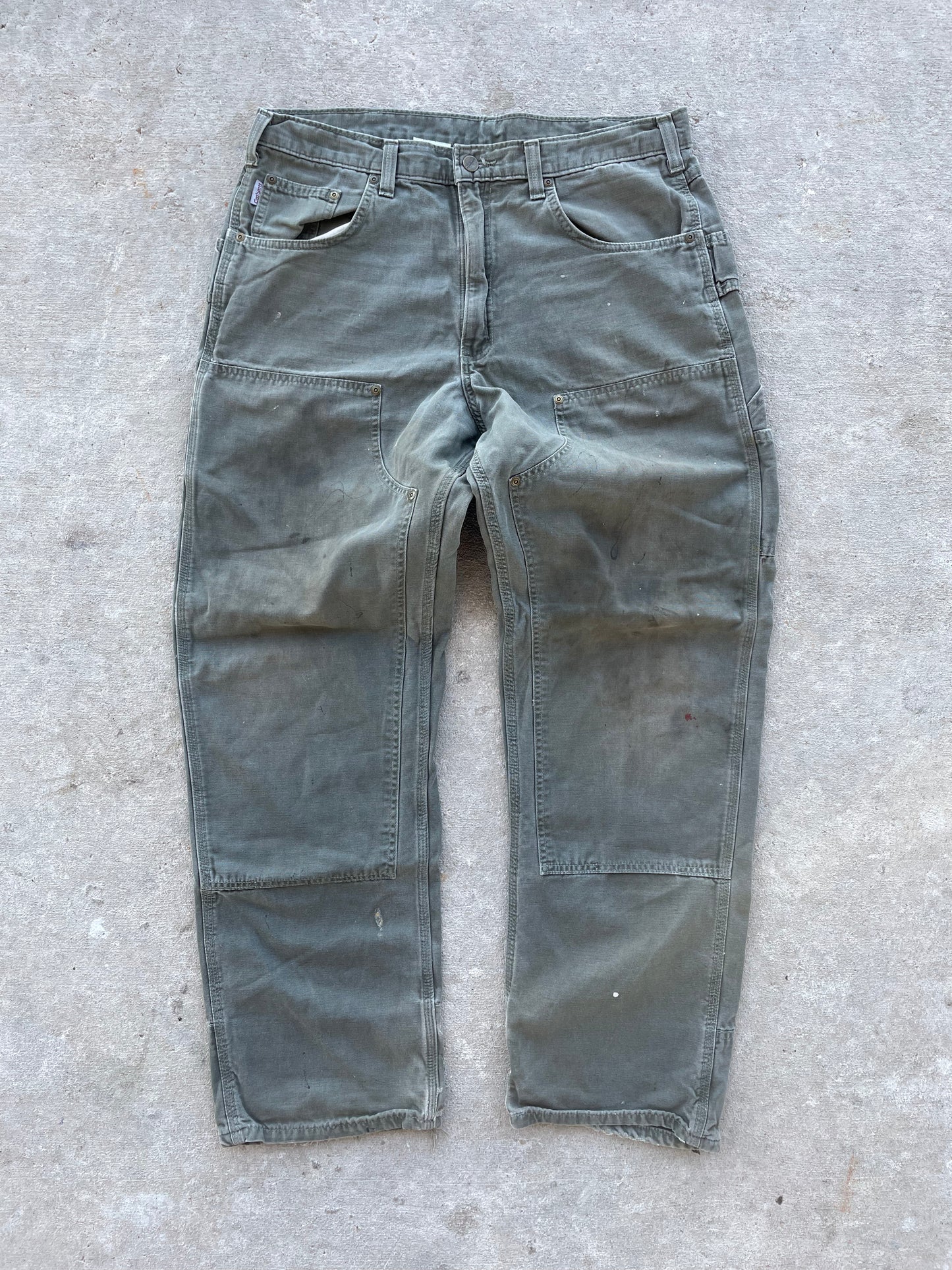 35x32 Vintage Double Knee Carhartt Pants