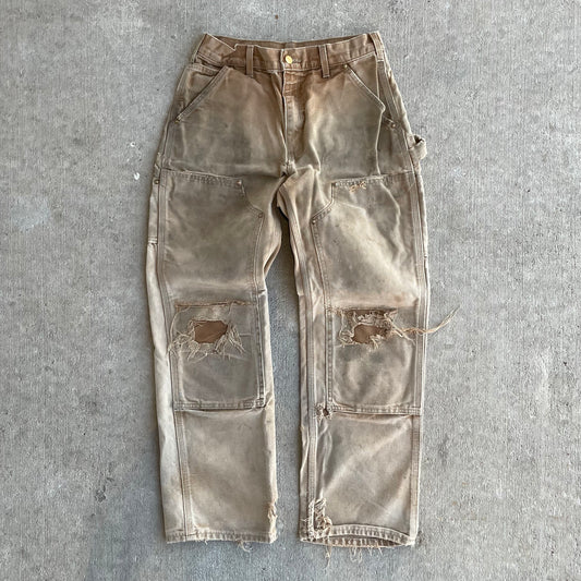 28x30 Vintage Double Knee Carhartt Pants