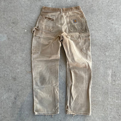 28x30 Vintage Double Knee Carhartt Pants